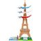 Nanoblock - Bandai - NB057 - Eiffeltoren - 500 stukjes - DIY - Vanaf 8 jaar