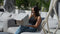 SunShader 3 Medium White - Laptop Sun, Heat & Privacy Shade - Zonnescherm laptop