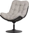 WOOOD Vive Draaifauteuil - Rattan - Naturel/Zwart - 100x82x105