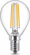 Philips LED Kogellamp Transparant - 40 W - E14 - Dimbaar warmwit licht