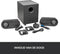 Logitech Z407 - Desktopspeakers - 2.1-systeem met Bluetooth en USB - Grafietgrijs