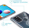 iMoshion Hoesje Geschikt voor Samsung Galaxy A21s Hoesje Siliconen - iMoshion Design hoesje - Wit / Transparant / Dandelion
