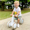 keebies Kinderloopfiets - Voor Peuters 12-24 Maanden - 25,4 cm Zithoogte - Grijs