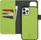iMoshion Hoesje Geschikt voor iPhone 12 Pro Max Hoesje Met Pasjeshouder - iMoshion Uitneembare 2-in-1 Luxe Bookcase - Groen
