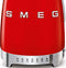 Smeg KLF04RDEU - Waterkoker - 7 temperatuurinstellingen - Rood