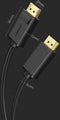 UGREEN - Displayport DP Male naar Displayport Male Kabel - 21,6 Gbit/s - Zwart