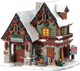 Lemax - Backwoods Snowshoe Rental Shop