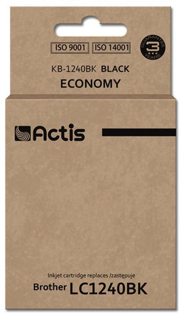 Actis ACTIS KB-1240Bk - Inktcartridge - Vervangt Brother LC1240BK/LC1220BK - Zwart (1 stuk)