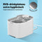 Jake and Jacky Drinkfontein RVS - Waterfontein Kat en Hond - Fluisterstil - 2,5L - Wit