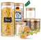 GREEN BEE - Set van 6 grote voorraadpotten - Luchtdicht en vaatwasserbestendig - 2x1500ml + 4x650ml (set van 6)
