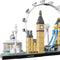 LEGO Architecture - 21034 - Londense skyline met National Gallery London Eye Big Ben Tower Bridge - (468 stuks)