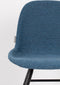Zuiver Albert Kuip Soft Eetkamerstoelen Blauw - Set van 2