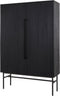 Light & Living - Kast ABAGE - 120x40x180cm - Zwart