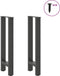 vidaXL - Salontafelpoten - 2 - st - 28x(72-73) - cm - staal - antraciet