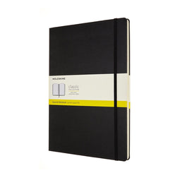 Moleskine Classic Notitieboek - A4 - Hardcover - Geruit - Zwart