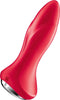Satisfyer, Bluetooth anaal vibrator, 'Rotator Plug 1 Connect App', 13.5cm, met app, 2 in 1: trillende en roterende kralen, 2 motoren