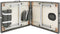 vidaXL - Massagetafel - met - 2 - zones - 186x68 - cm - aluminium - frame - antraciet