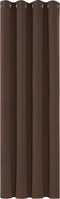 Deconovo Verduisterende Gordijnen - 132x214 cm - Warmtewerend Geluidwerend Bruin