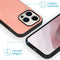 iMoshion Hoesje Geschikt voor iPhone 14 Pro Hoesje Met Pasjeshouder - iMoshion Uitneembare 2-in-1 Luxe Bookcase - Roze