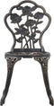 vidaXL - Bistrostoelen - 2 - st - gietaluminium - bronskleurig