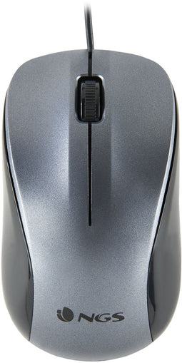 NGS Crew - Draadloze Muis - Optische Bewegingsdetector - Zilver