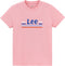 ESSENTIAL SLIM TEE - Katoen - Retro logo - La Pink