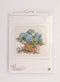Thea Gouverneur - Borduurpakket met telpatroon - 2046A - Voorgesorteerde DMC Garens - Blauwe Hortensia - Aida - 44 cm x 39 cm - DIY Kit