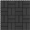 vidaXL - Terrastegels - 30x30 - cm - 1 - m² - HKC - teakkleur - 11 - st