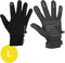 Dunlop Fietshandschoenen - Maat L - Touchscreen Geschikt - Silicone Palm Grip - Zwart (2 stuks)