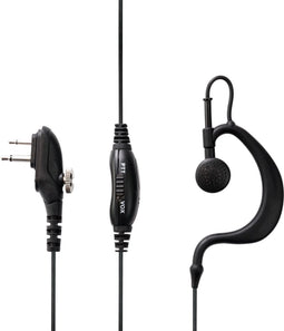 Midland MA-27M - Headset Monauraal - PTT knop - Zwart