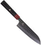Yaxell Rei - Santokumes 16,5 cm - 69 Lagen Damaststaal VG10 - DLC Coating - Pakkahout Heft