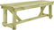 vidaXL - Tuinbank - 140 - cm - geïmpregneerd - grenenhout
