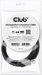 Club3D CAC-2163 - Mini DisplayPort naar DisplayPort Adapterkabel - 2 m - Zwart