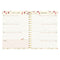 Lannoo Agenda (2026) - Agenda wire-o - 120x160mm - Flowers Bouquet - Bouquet Crème