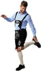 Dressforfun Lederhose Frankenwald M - Verkleedkostuum - Traditionele klederdrachtstijl - Zwart
