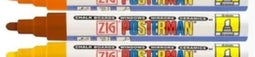 Posterman - weerbestendig krijtstift - bruin - 1 mm fijn