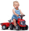 Falk Baby Case IH Ride-On - Jongens - Rood - Tractor
