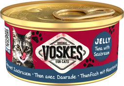 Voskes Kattenvoer Nat Tonijn met Zeebrasem 85gr