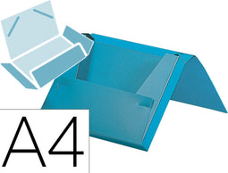 Liderpapel SS51, Project folder, A4, Polypropyleen (PP), Turkoois, Landschap/portret, 100 vel