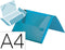 Liderpapel SS51, Project folder, A4, Polypropyleen (PP), Turkoois, Landschap/portret, 100 vel
