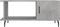 vidaXL - Salontafel - 90x50x40 - cm - bewerkt - hout - betongrijs