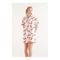 Red striped midi shirt dress - Maat XL