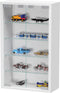 VDD Vitrinekast - Wandvitrine - Staande Hangende Showcase - Houten Glazen Vitrinekast - Wit - 40x60x12 cm