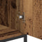 vidaXL - Dressoir - Oud - Hout - 100x35x80 - cm - Samengesteld - Hout - en - Staal