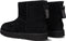 UGG Classic Mini Logo ZIP Enkellaars - Sheepskin voering - Black - Maat 37