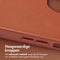 Accezz iPhone 12 Pro / 12 - Back Cover - MagSafe functie - Sienna Brown