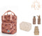 BEAU by Bo Studio Ditte rugzak small + Konges Sløjd back to school set Kersen