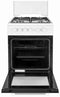 BEKO FSS52001DW - Gasfornuis 50 cm - Halogeen verlichting - Wit