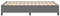 vidaXL - Bedframe - Lichtgrijs - 120x190 - cm - Corduroy - Stof