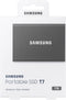Samsung Portable SSD T7 - Externe SSD 1TB - 1050 MB/s Leessnelheid - Grijs